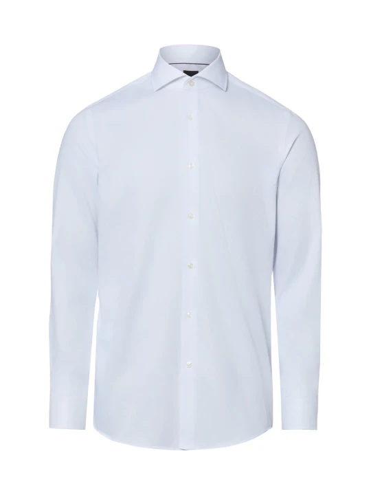 Zdjęcie produktu BOSS koszula biznesowa Mężczyźni Slim Fit Bawełna (100%) biały