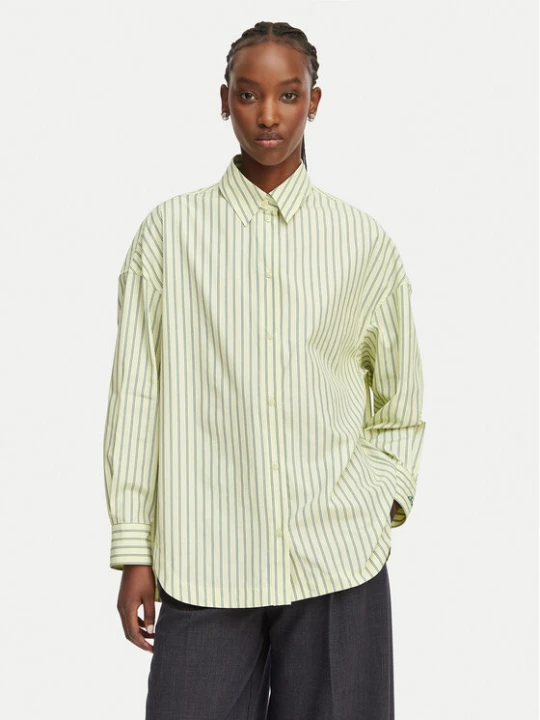 Zdjęcie produktu BOSS Koszula C Bostatta 50559241 Zielony jasny Oversize