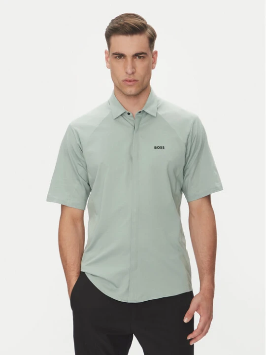 Zdjęcie produktu BOSS Koszula Excurse 50540196 Zielony Regular Fit