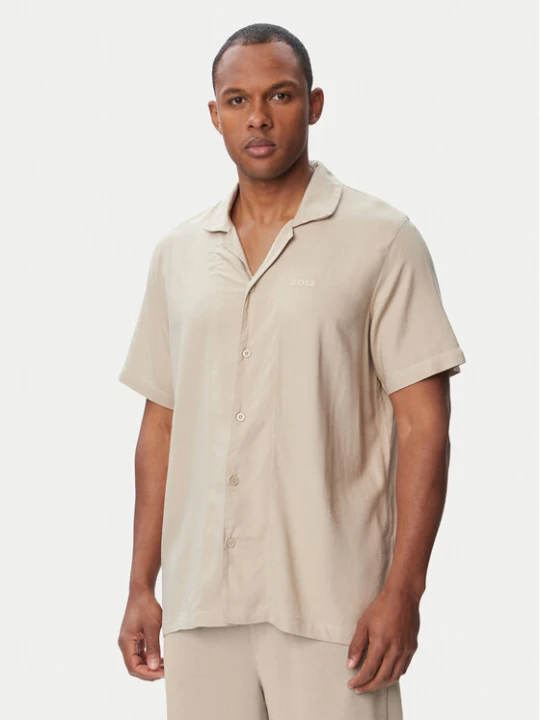 Zdjęcie produktu BOSS Koszula Fresh Shirt 50561522 Beżowy jasny Regular Fit