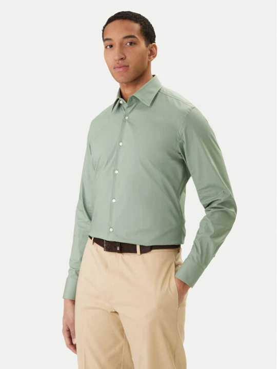 Zdjęcie produktu BOSS Koszula H-Hank 50469345 Zielony Slim Fit