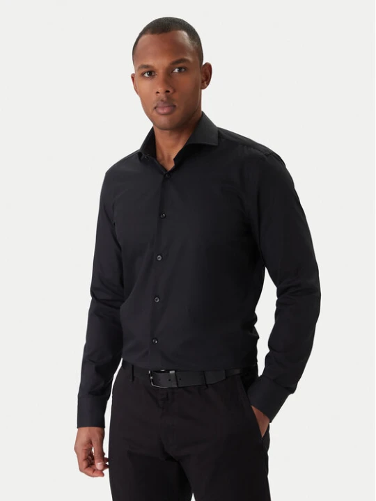 Zdjęcie produktu BOSS Koszula H-Hank 50550925 Czarny Slim Fit