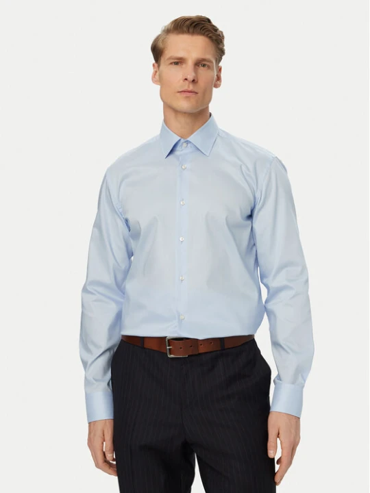 Zdjęcie produktu BOSS Koszula H-Hank 50560704 Niebieski jasny Slim Fit