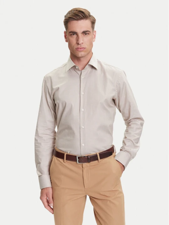 Zdjęcie produktu BOSS Koszula H-Joe 50519887 Beżowy Regular Fit