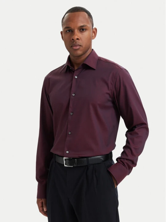 Zdjęcie produktu BOSS Koszula H-Joe 50560583 Bordowy Regular Fit