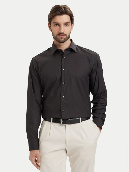 Zdjęcie produktu BOSS Koszula H-Joe 50560583 Szary Regular Fit