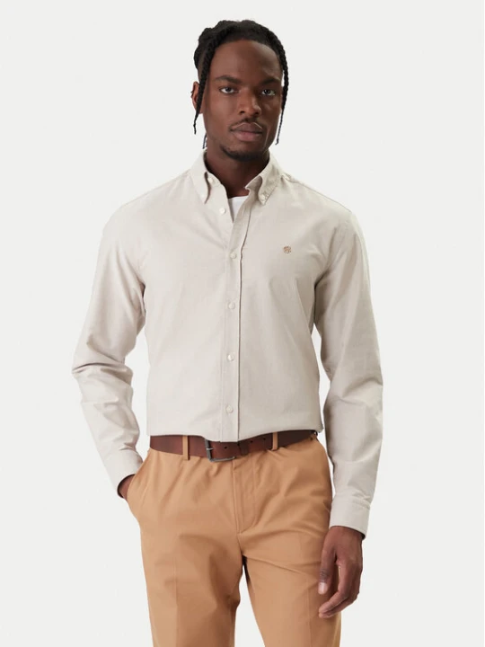 Zdjęcie produktu BOSS Koszula H-Liam 50555966 Beżowy Regular Fit