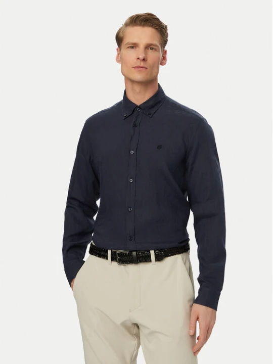 Zdjęcie produktu BOSS Koszula H-Liam 50556077 Granatowy Regular Fit