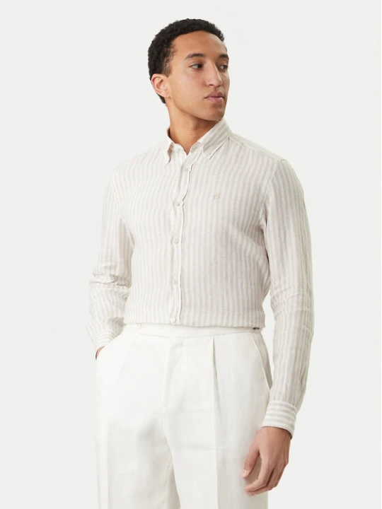 Zdjęcie produktu BOSS Koszula H-Liam 50560595 Beżowy Regular Fit