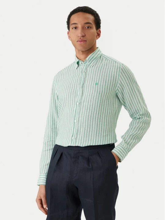 Zdjęcie produktu BOSS Koszula H-Liam 50560595 Zielony Regular Fit