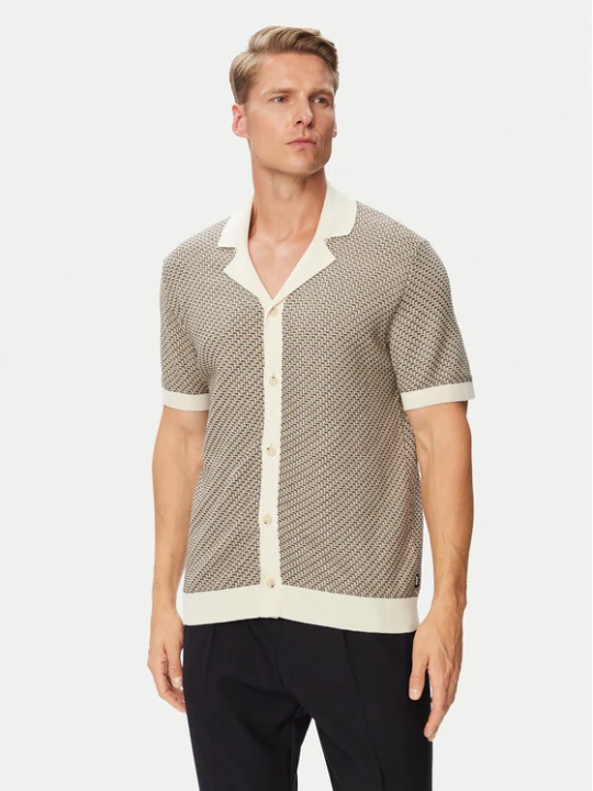 Zdjęcie produktu BOSS Koszula H-Lomare 50570555 Beżowy Regular Fit
