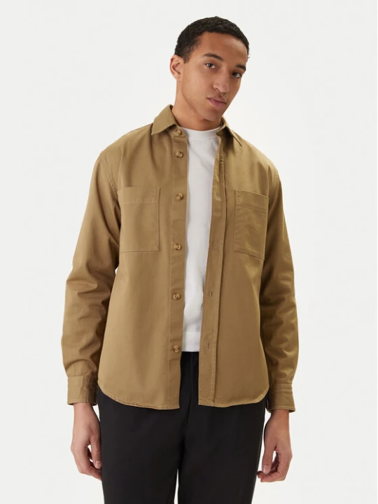 Zdjęcie produktu BOSS Koszula H-Owen 50556121 Khaki Relaxed Fit