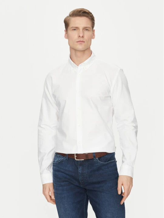 Zdjęcie produktu Boss Koszula H-Roan 50520265 Biały Slim Fit
