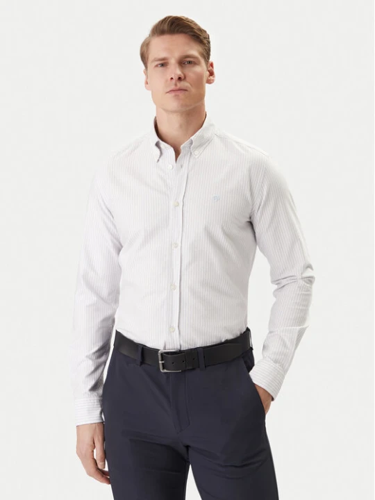 Zdjęcie produktu BOSS Koszula H-ROAN 50556069 Fioletowy Regular Fit