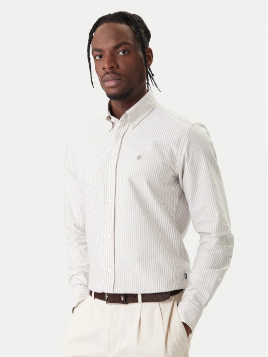 Zdjęcie produktu BOSS Koszula H-ROAN 50556069 Khaki Regular Fit