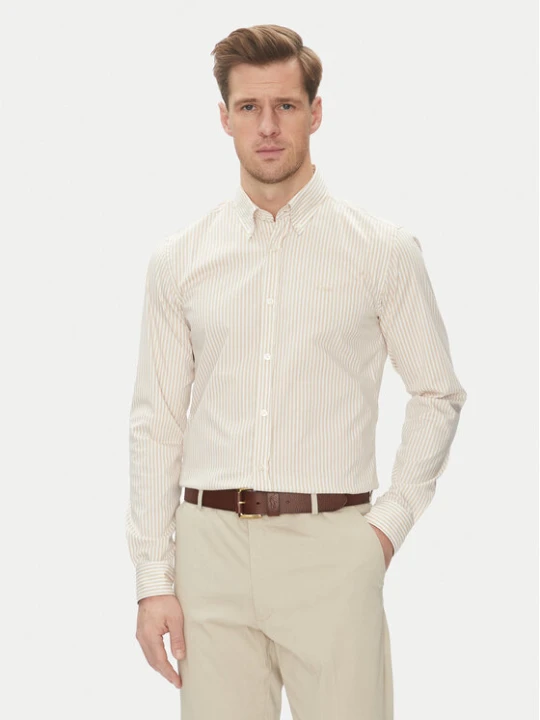 Zdjęcie produktu BOSS Koszula H-Roan-Bd-E-C1-243 50520285 Beżowy Slim Fit