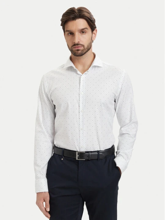 Zdjęcie produktu BOSS Koszula Hank 50560687 Biały Regular Fit