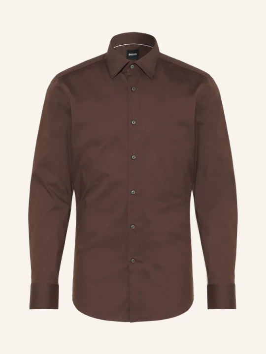 Zdjęcie produktu Boss Koszula Hank Slim Fit braun CIEMNOBRĄZOWY