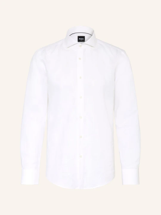Zdjęcie produktu Boss Koszula Hank Slim Fit Z Lnu weiss BIAŁY