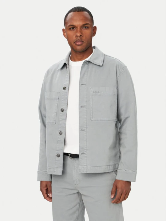 Zdjęcie produktu BOSS Koszula jeansowa Laredo-3 50566354 Szary jasny Regular Fit