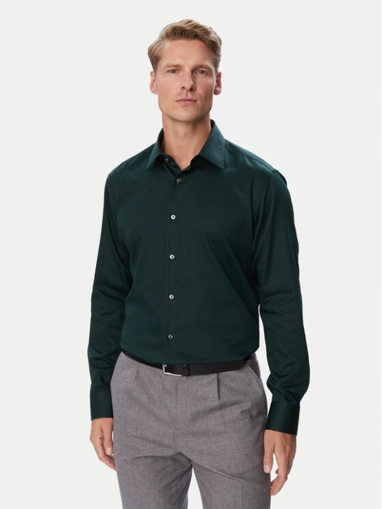 Zdjęcie produktu BOSS Koszula Joe 50555711 Zielony Regular Fit
