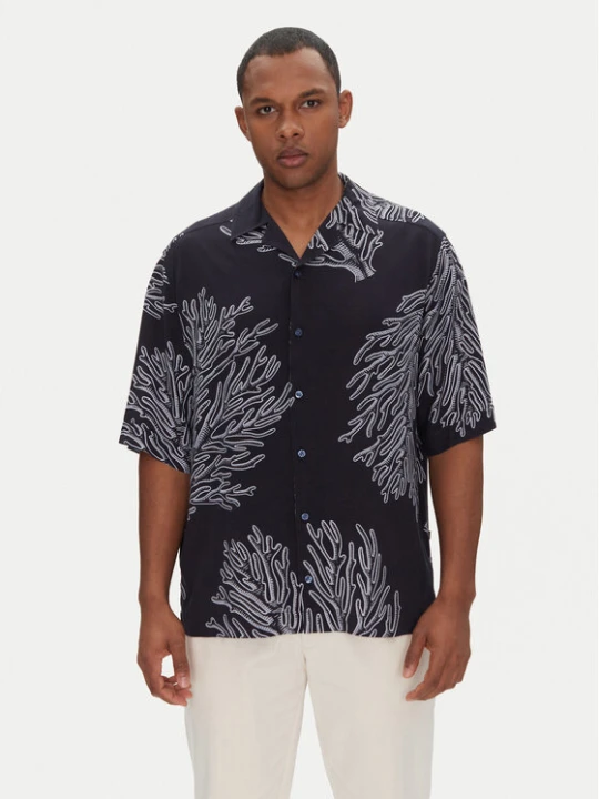 Zdjęcie produktu BOSS Koszula Lapisy_M 50538280 Granatowy Relaxed Fit