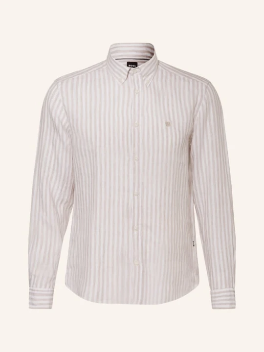 Zdjęcie produktu Boss Koszula Lniana Liam Regular Fit beige