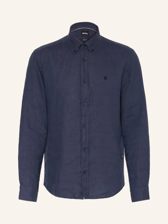 Zdjęcie produktu Boss Koszula Lniana Liam Regular Fit blau GRANATOWY