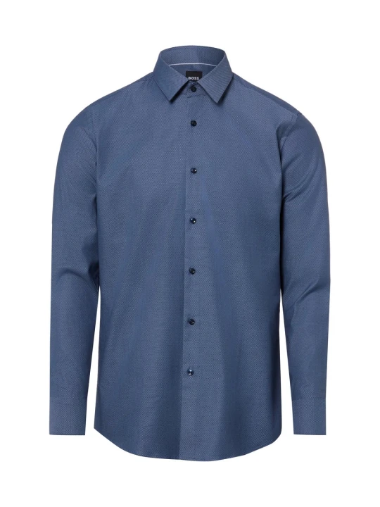 Zdjęcie produktu BOSS Koszula Mężczyźni Slim Fit Bawełna niebieski