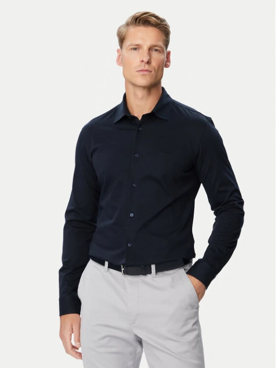 Zdjęcie produktu BOSS Koszula Mysoft 50519748 Granatowy Regular Fit