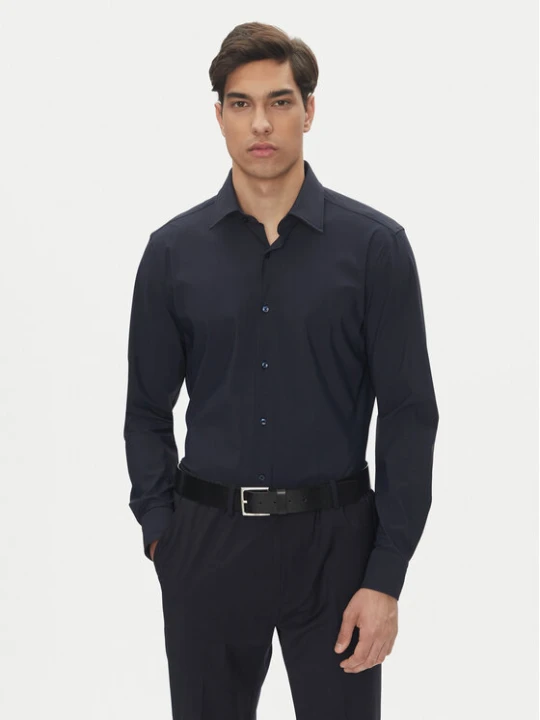 Zdjęcie produktu BOSS Koszula P-Hank 50539391 Granatowy Slim Fit