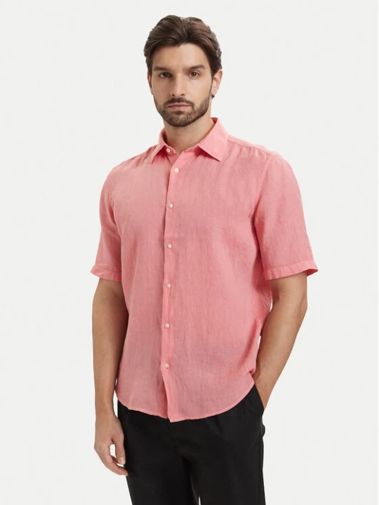 Zdjęcie produktu BOSS Koszula Rash 50537382 Czerwony jasny Regular Fit