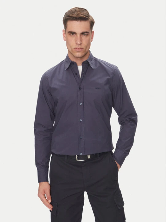 Zdjęcie produktu Boss Koszula Relegant 50518304 Granatowy Regular Fit