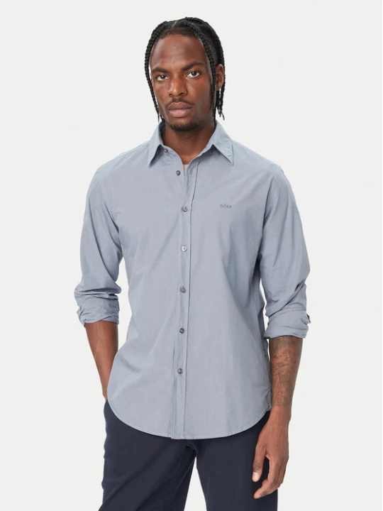 Zdjęcie produktu BOSS Koszula Relegant 50518304 Granatowy Regular Fit