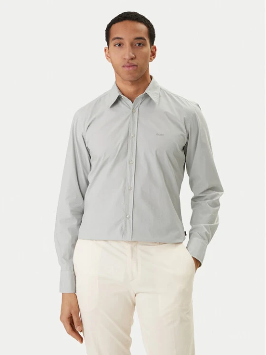 Zdjęcie produktu BOSS Koszula Relegant 50518304 Szary Regular Fit