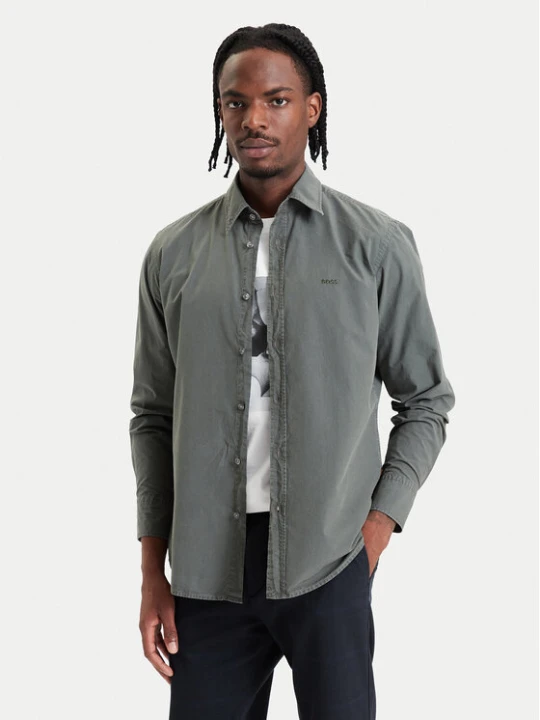 Zdjęcie produktu BOSS Koszula Relegant 50518304 Zielony Regular Fit