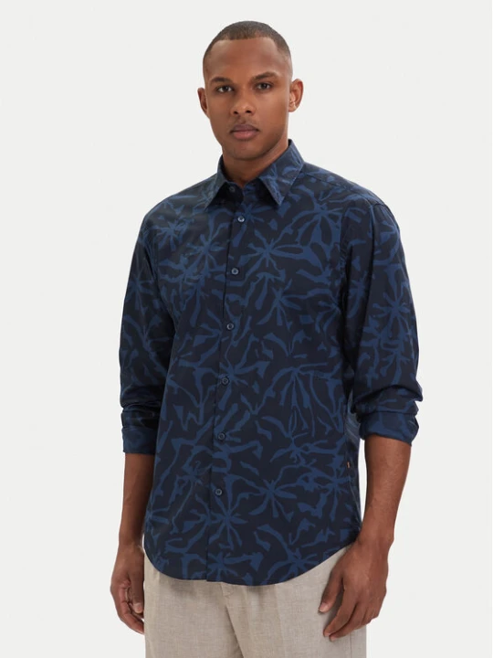 Zdjęcie produktu BOSS Koszula Ricoplus 50561608 Granatowy Regular Fit