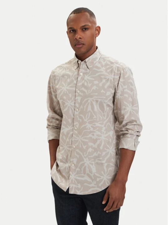 Zdjęcie produktu BOSS Koszula Ricoplus 50561608 Szary Regular Fit