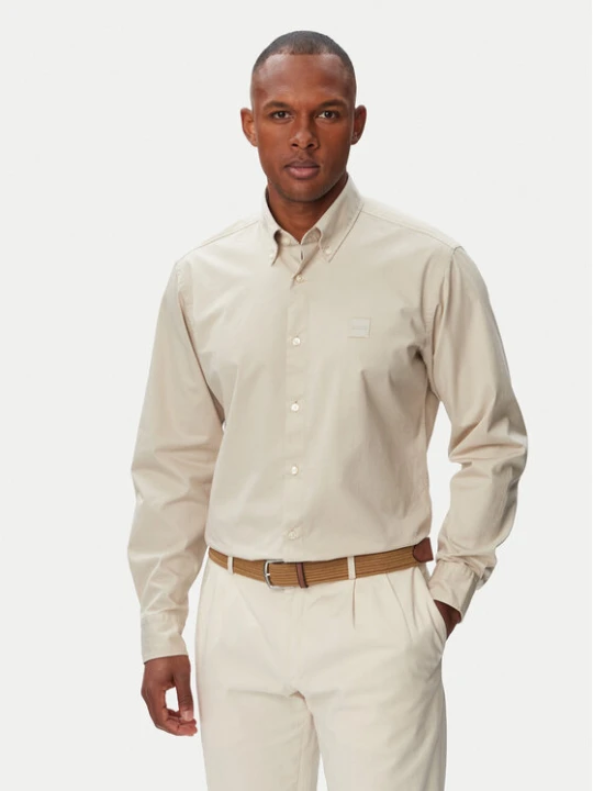 Zdjęcie produktu BOSS Koszula Ricoplus_M 50565626 Beżowy jasny Regular Fit