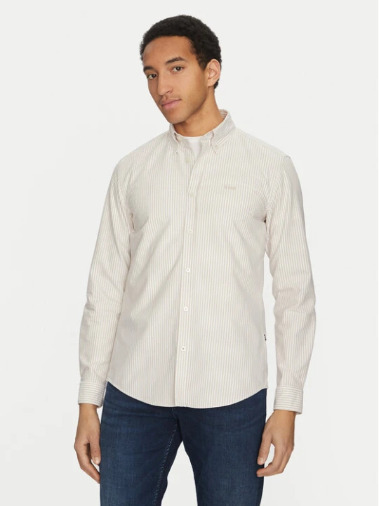 Zdjęcie produktu BOSS Koszula Roan 50520275 Beżowy Slim Fit