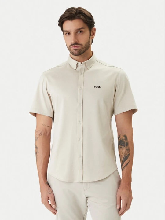 Zdjęcie produktu BOSS Koszula ST Motion 50555951 Beżowy Regular Fit