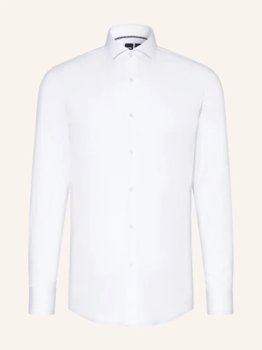 Zdjęcie produktu Boss Koszula Z Dżerseju Hank Performance Slim Fit weiss BIAŁY
