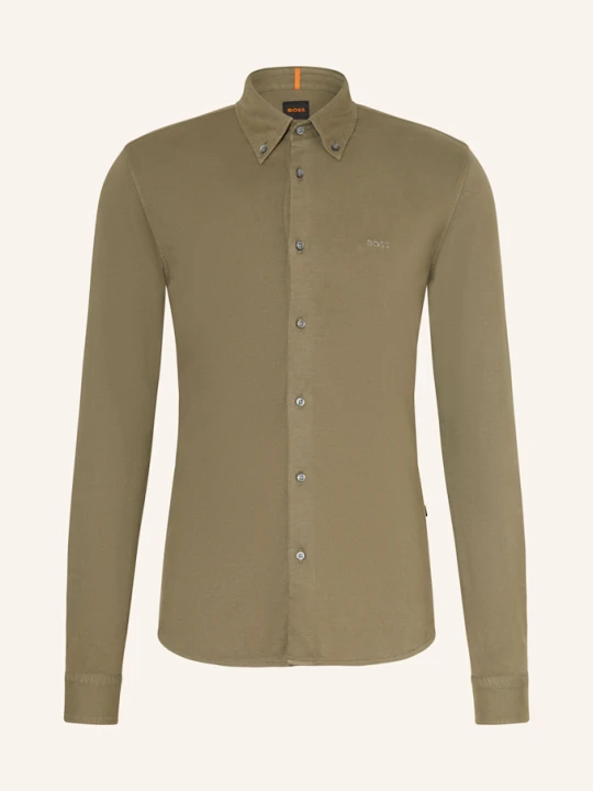 Zdjęcie produktu Boss Koszula Z Dżerseju Myjersey Slim Fit gruen OLIWKOWY