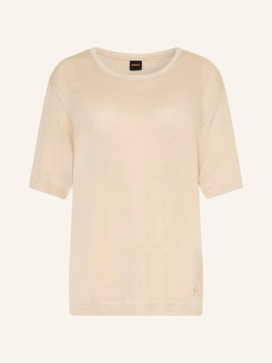 Zdjęcie produktu Boss Koszulka Emma Z Lnu beige