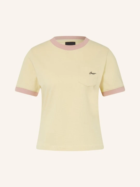 Zdjęcie produktu Boss Koszulka Ezoe beige JASNOŻÓŁTY