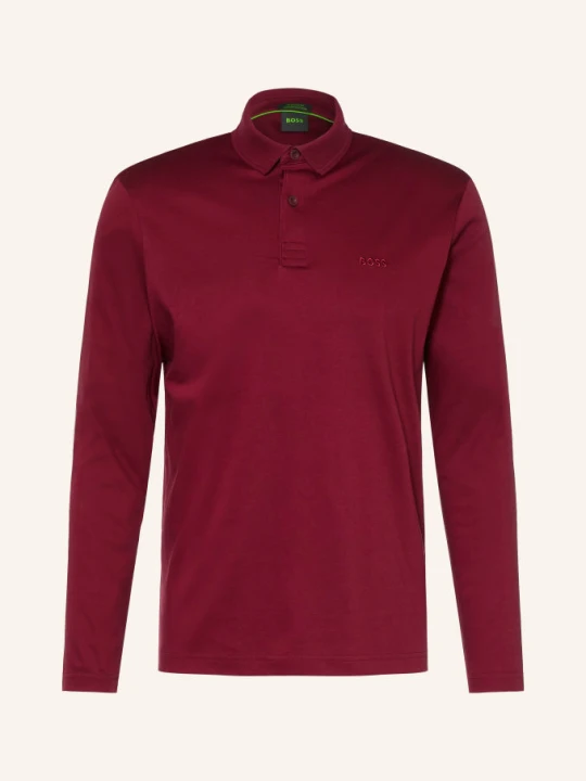 Zdjęcie produktu Boss Koszulka Polo Z Dżerseju Pirol Regular Fit rot CIEMNOCZERWONY