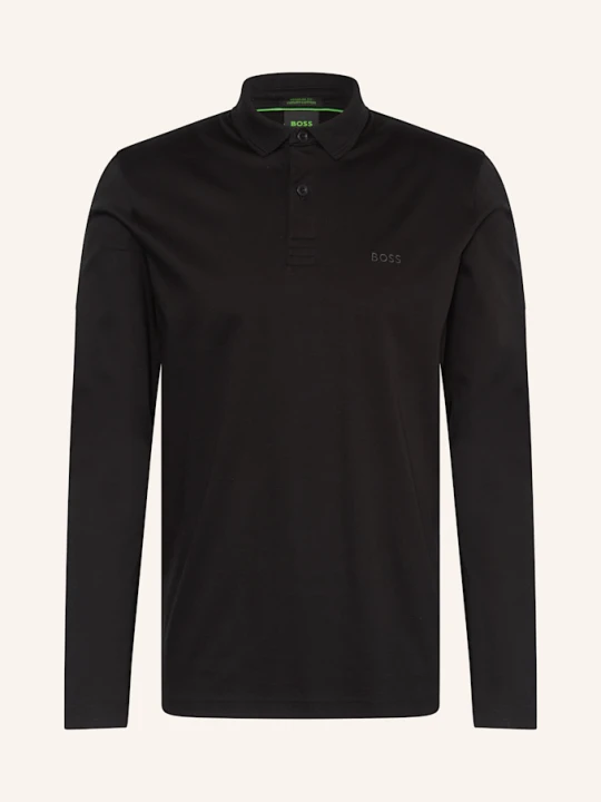 Zdjęcie produktu Boss Koszulka Polo Z Dżerseju Pirol Regular Fit schwarz CZARNY