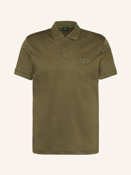 Zdjęcie produktu Boss Koszulka Polo Z Dżerseju Spirit 70, Krój Regular Fit gruen OLIWKOWY