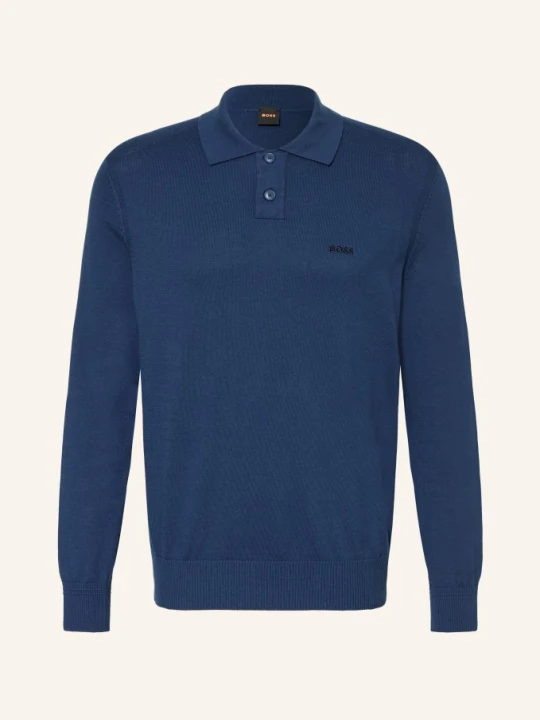 Zdjęcie produktu Boss Koszulka Polo Z Dzianiny Asac blau GRANATOWY