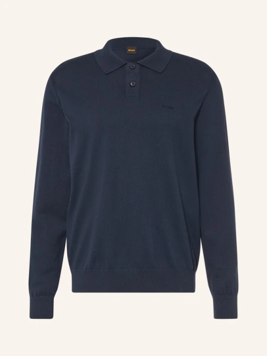 Zdjęcie produktu Boss Koszulka Polo Z Dzianiny Asac blau GRANATOWY
